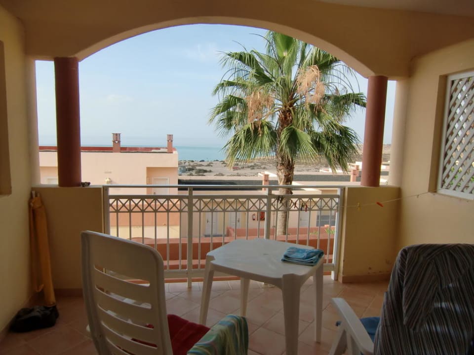 Blick von unserem Balkon Richtung Meer (Lagune) H10 Playa Esmeralda - Adults only