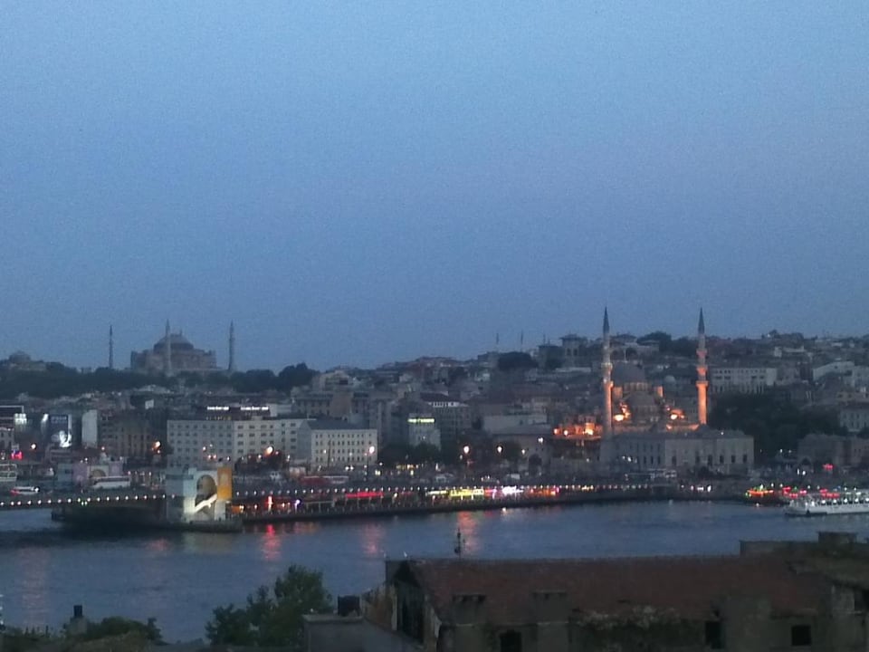 Faszinierender Ausblick auf Istanbul Istanbul Golden City Hotel