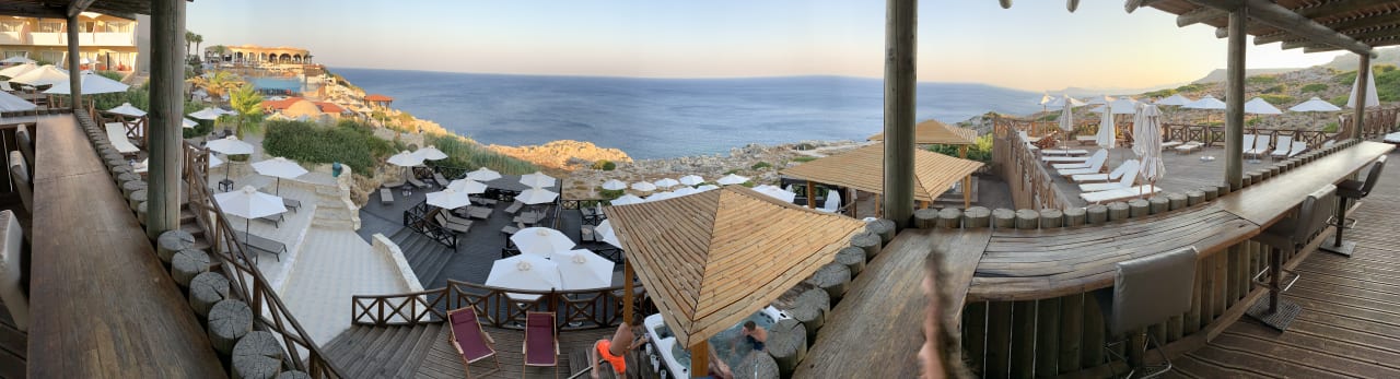 Ausblick Hotel Kalithea Horizon Royal