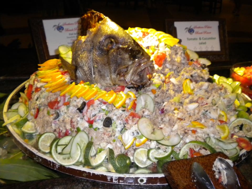 Salatbüffet Hotel Southern Palms Beach Resort