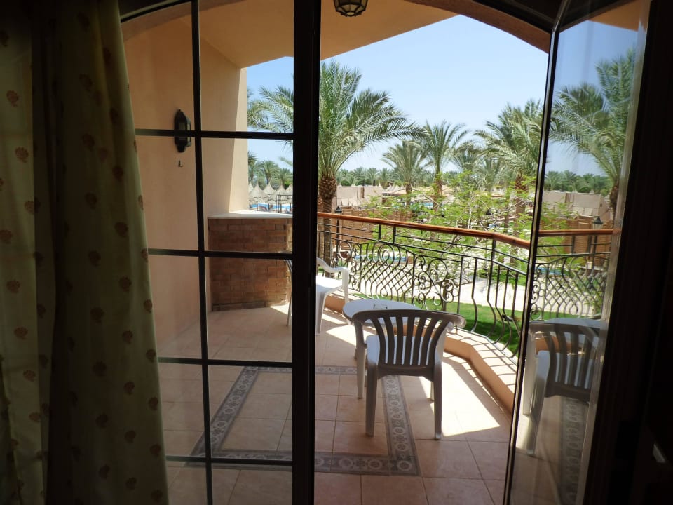 Ausblick Familienzimmer erster Balkon Siva Grand Beach