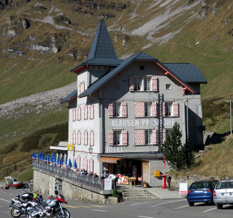 Außenansicht Hotel Klausenpasshöhe