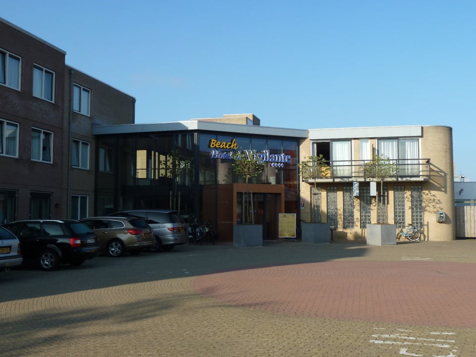 Eingang Strandhotel Vigilante