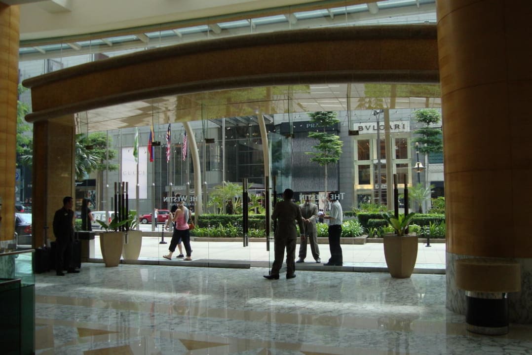 Eingangsbereich Hotel The Westin Kuala Lumpur