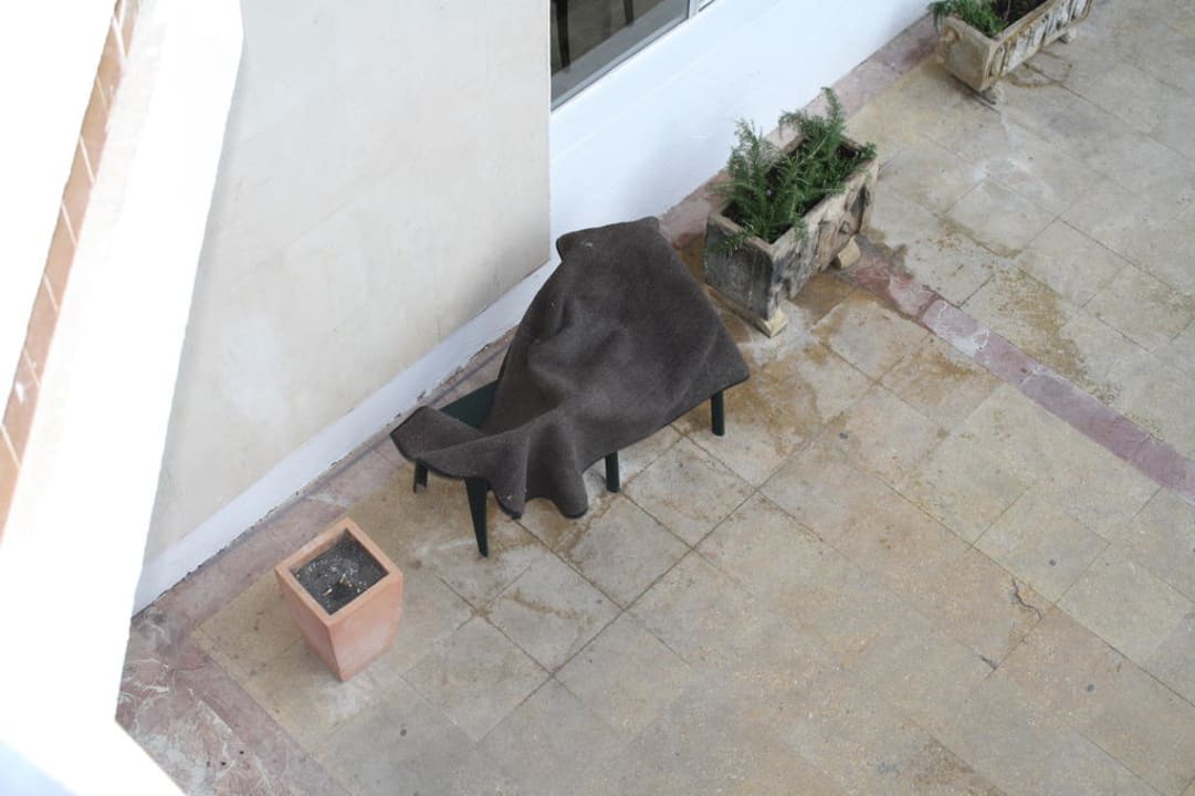 Schoner Blick neben der Bar Hotel Condesa