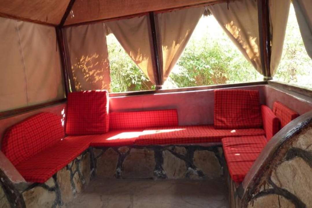 Begrüßungs Ecke Aruba-Mara Camp