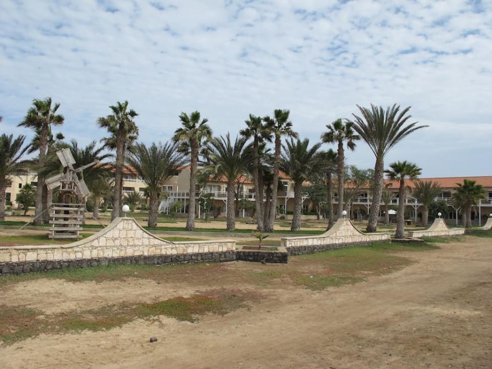 Vom Strand gesehen rechter Teil Hotel Morabeza