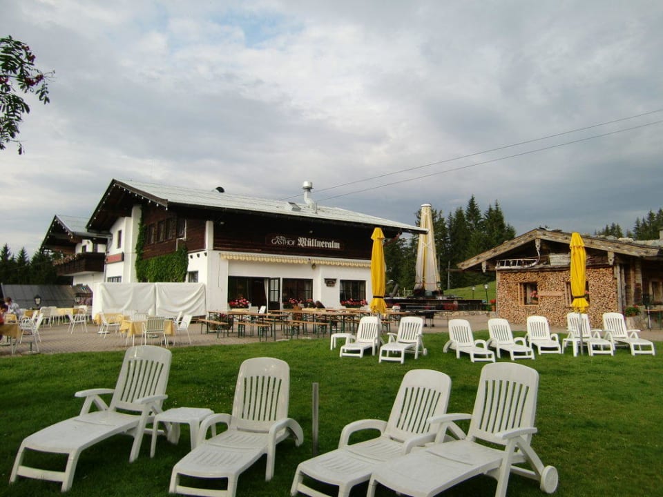 Teil der Liegewiese Hotel Müllneralm - das Hundeparadies