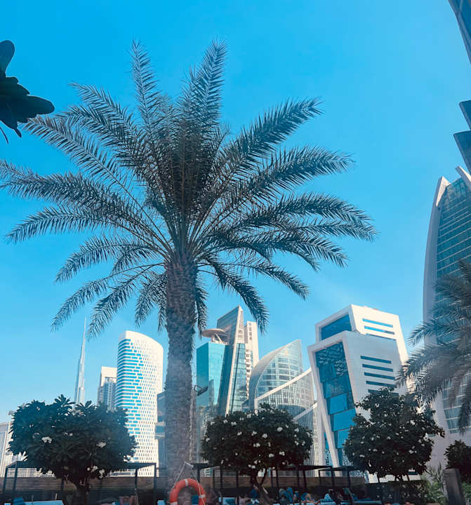 Außenansicht JW Marriott Marquis Hotel Dubai