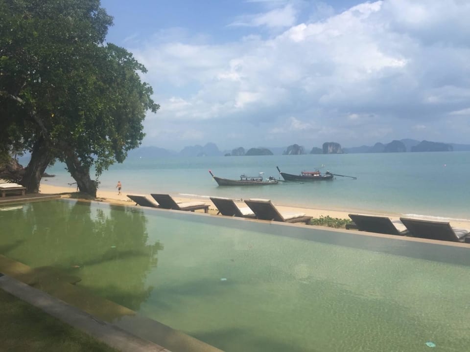 Der Salzwasserpool Hotel Koyao Island Resort