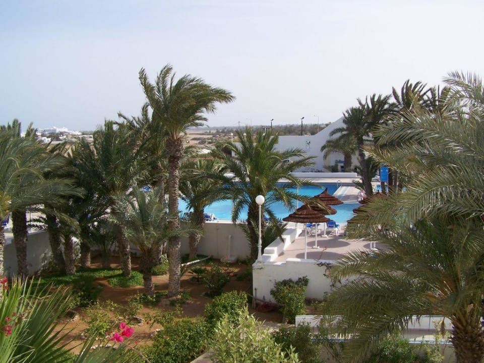 Aussicht zum Ruhepool Calimera Yati Beach