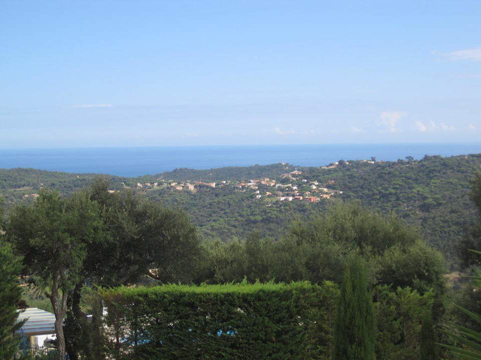 Blick von der Terrasse Ferienhaus Casa Jaro