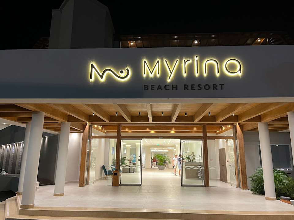 Außenansicht Myrina Beach Hotel