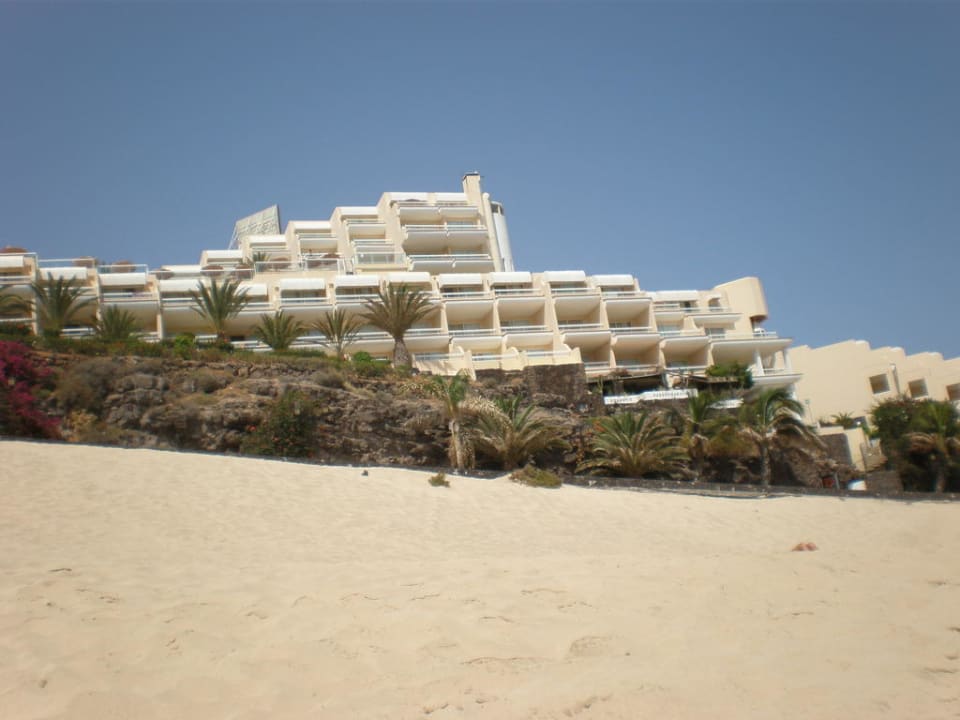 Blick auf das Hotel vom Strand Hotel Riu Palace Jandia