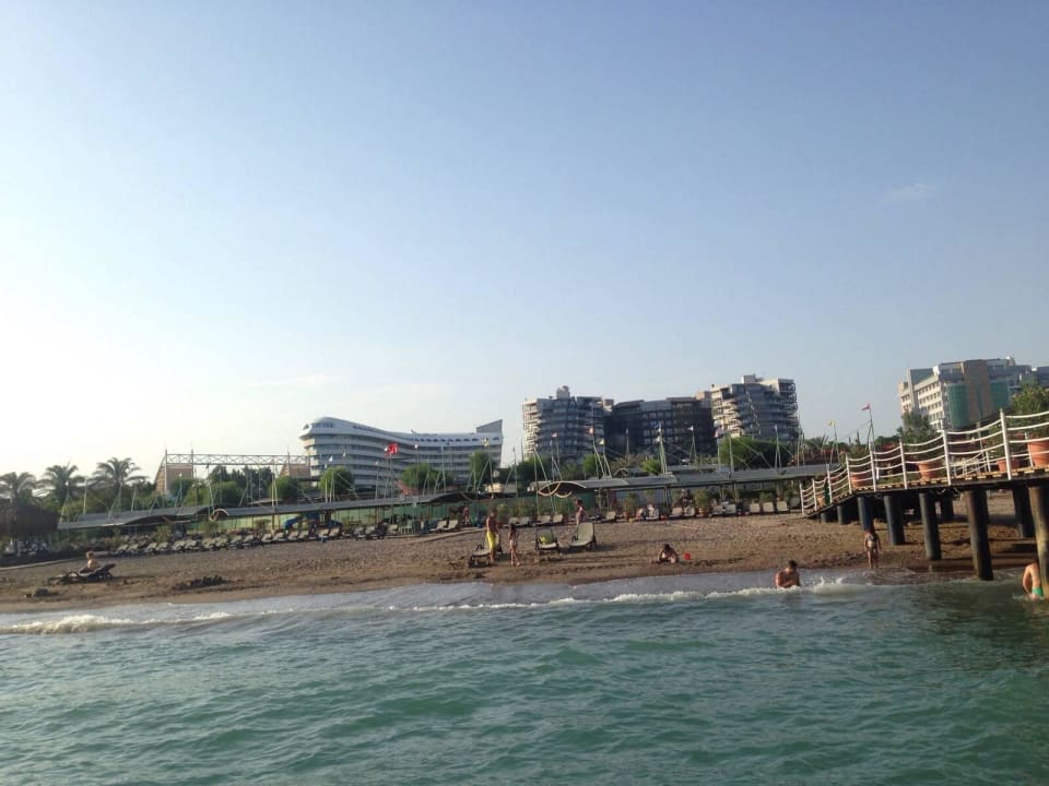 Hotelansicht vom Meer  Limak Lara Deluxe Hotel & Resort