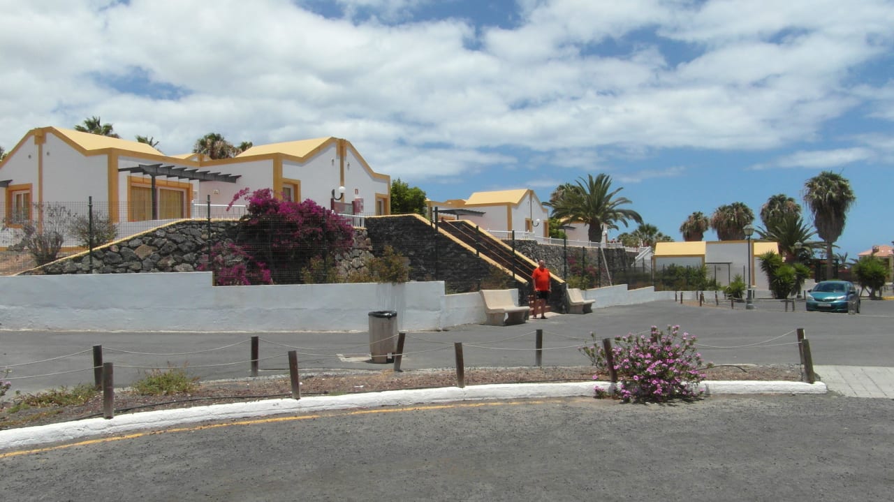 Aufgang zu den Bungalows MP Club Caleta Dorada