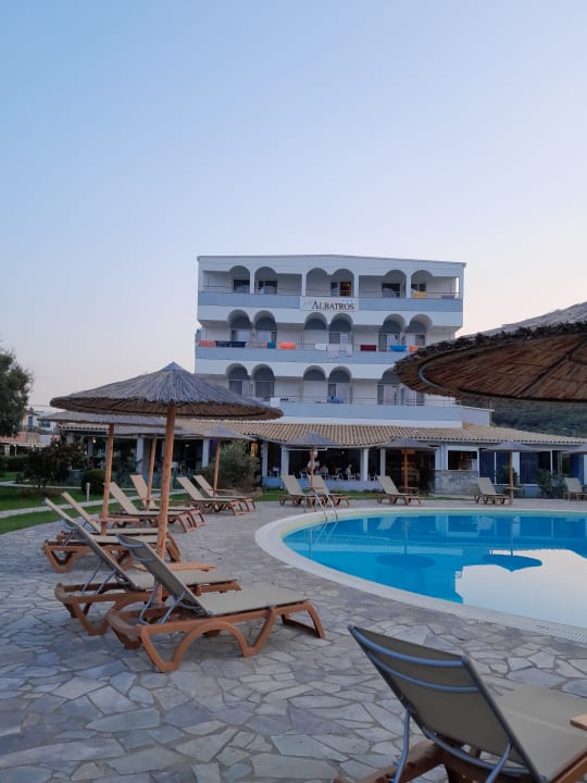 Außenansicht Hotel Albatros