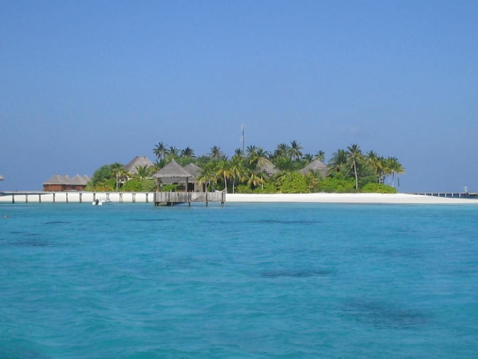 Die Ankunft im Paradis Mirihi Island Resort