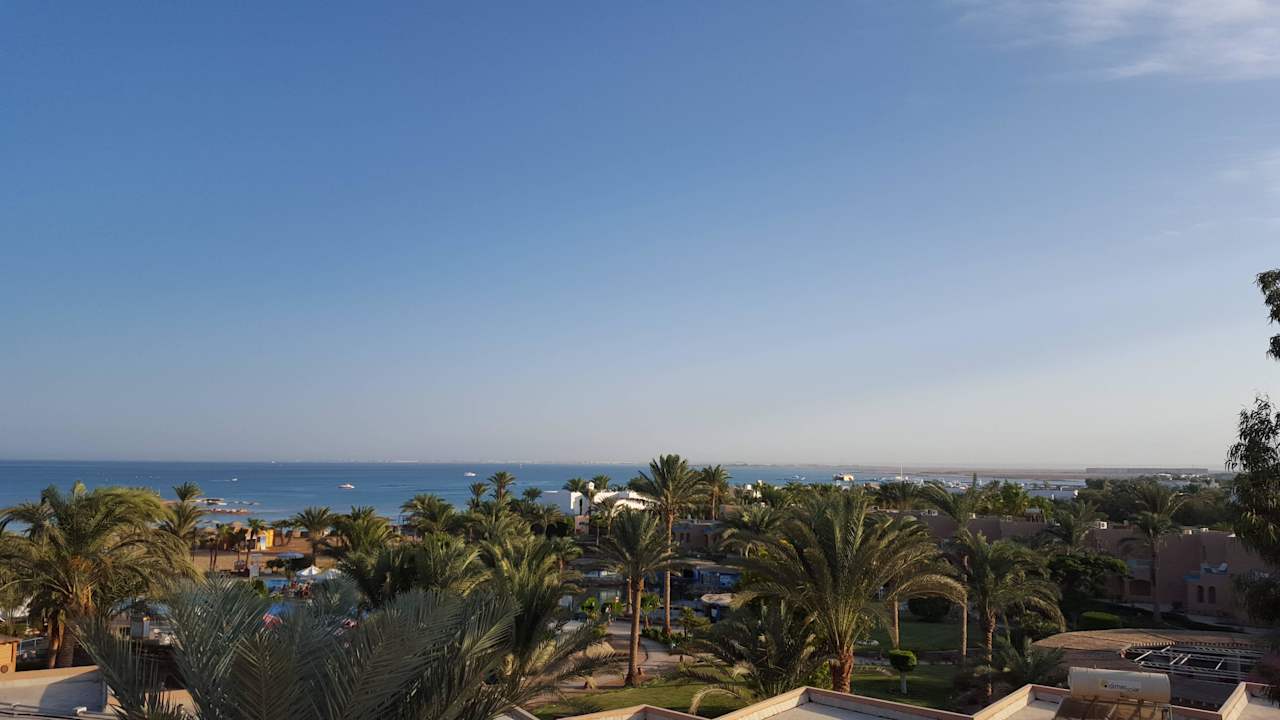Meerblick vom Zimmer Club Paradisio El Gouna, Red Sea