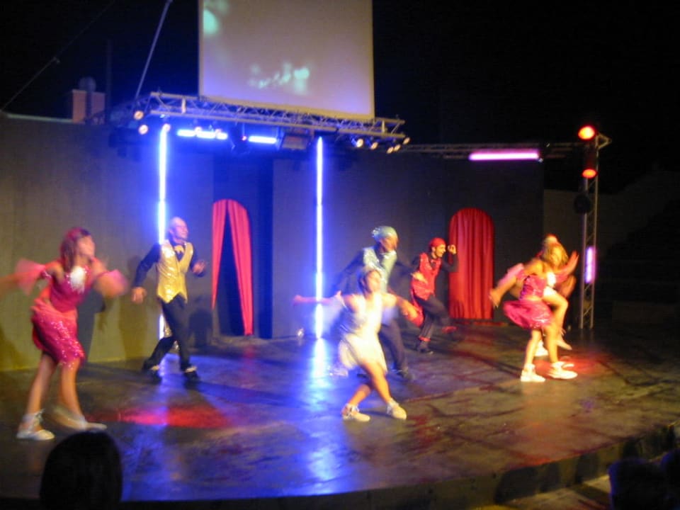 Jeden Abend eine tolle Show Rodos Princess Beach Hotel & Spa