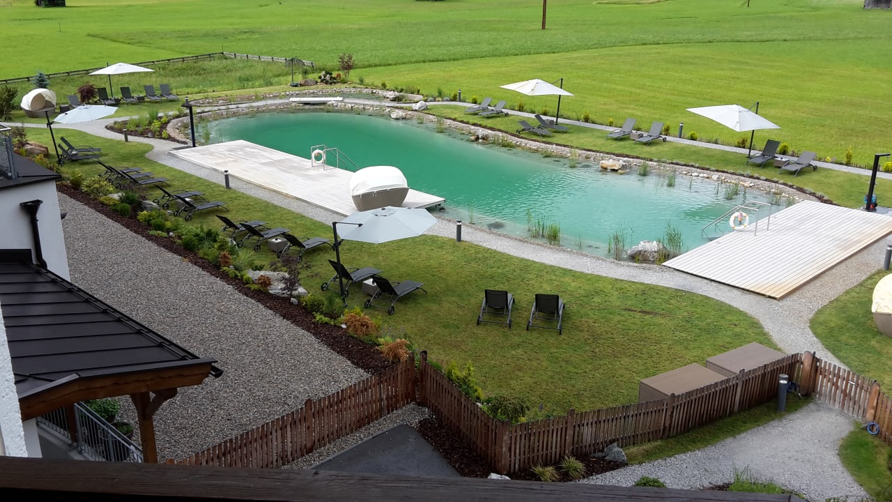 Gartenanlage Alpeiner Nature Resort Tirol