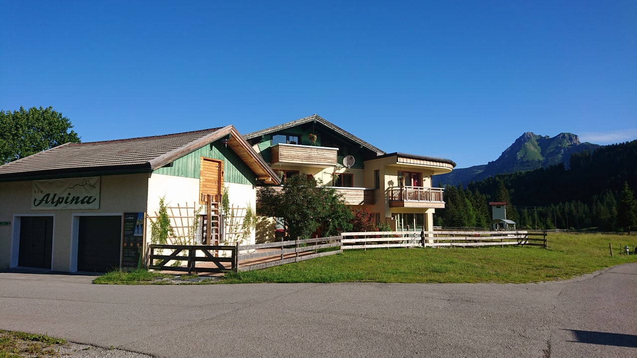Außenansicht Alpina Appartements