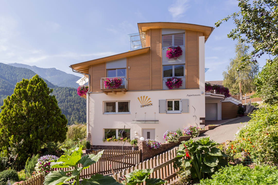 Außenansicht Appartements Sonneck