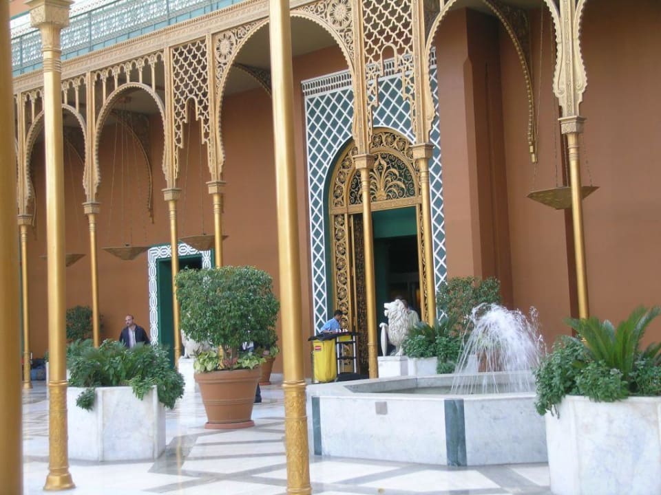 Eingangsbereich Cairo Marriott Hotel & Omar Khayyam Casino