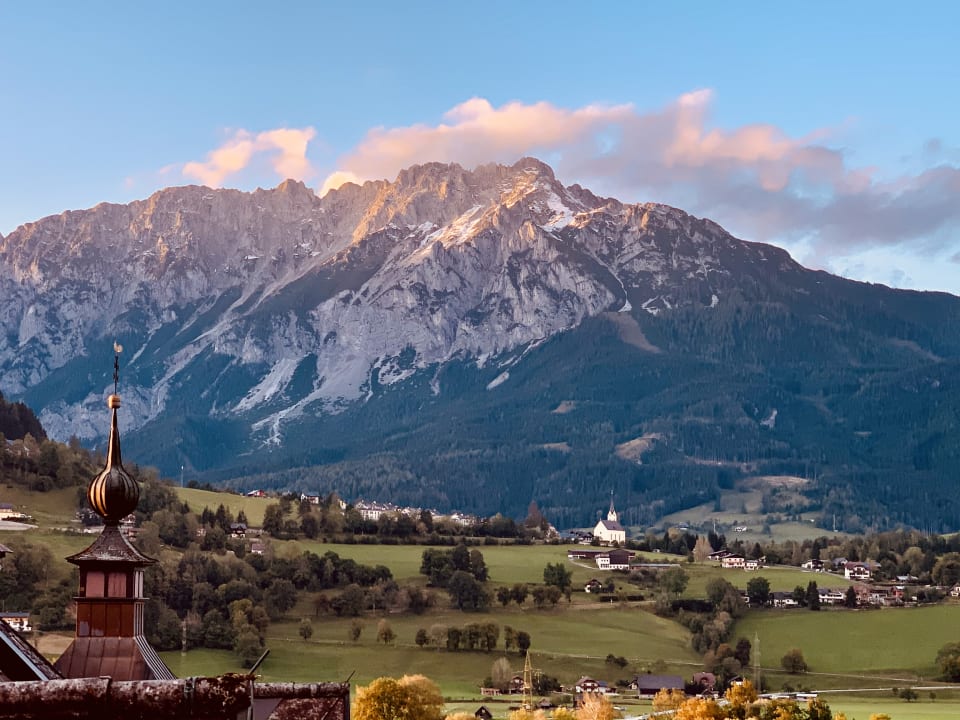 Ausblick Aparthotel Schloss Thannegg