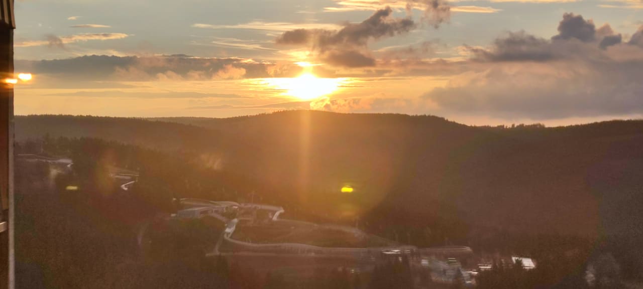 Ausblick AHORN Panorama Hotel Oberhof
