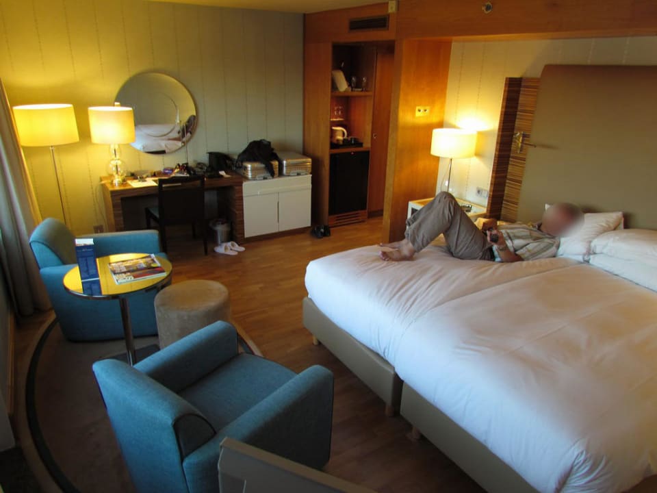 Lakeview room with balcony Hotel Sheraton Stockholm