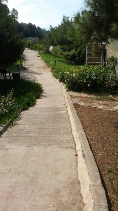 Weg zu den Apartments Bodrum Park Resort