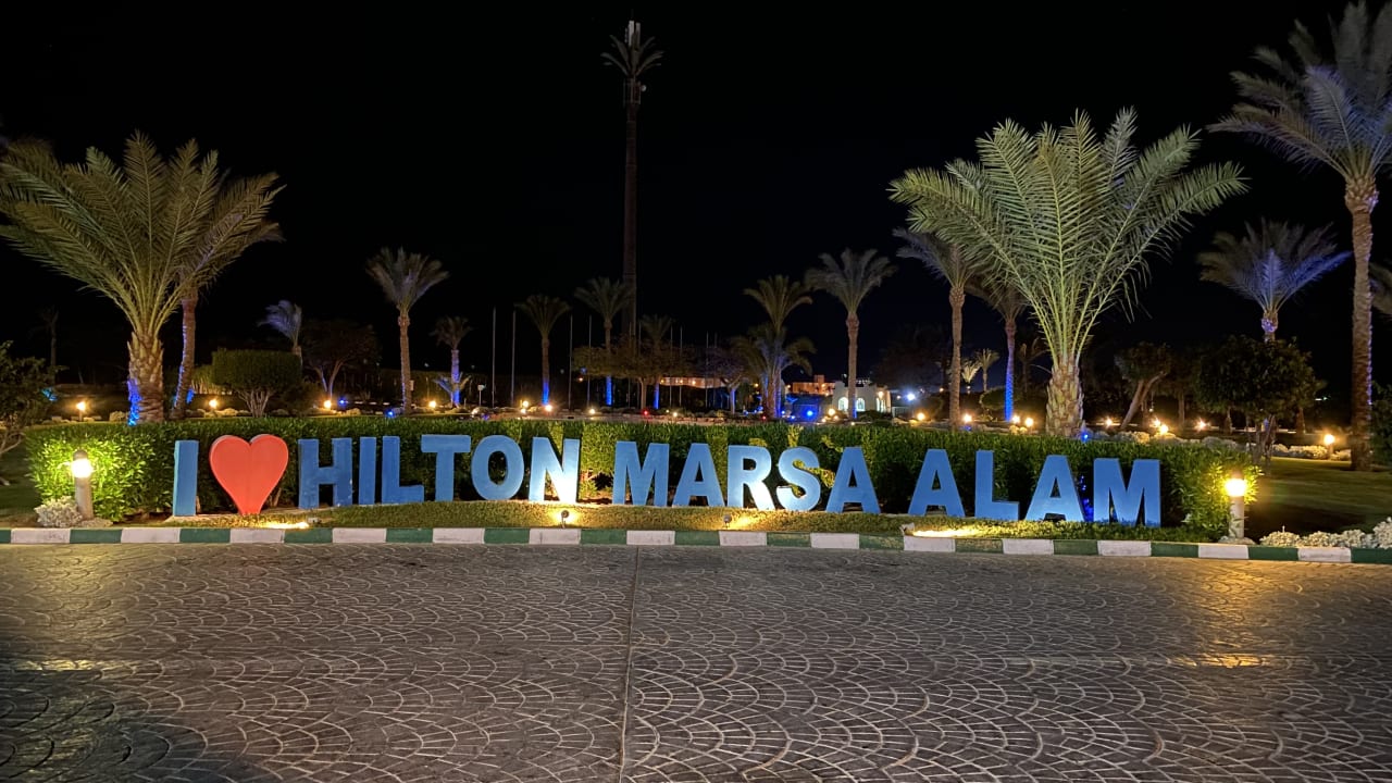 Gartenanlage Hilton Marsa Alam Nubian Resort