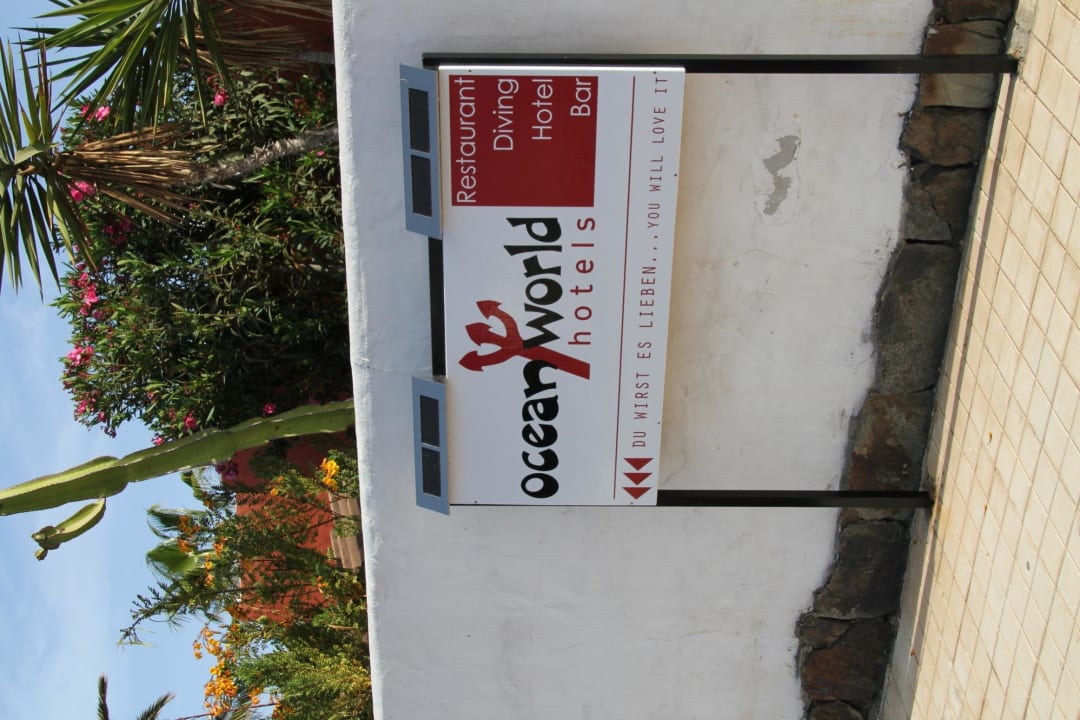 Unser Eingang Hotel Ocean World