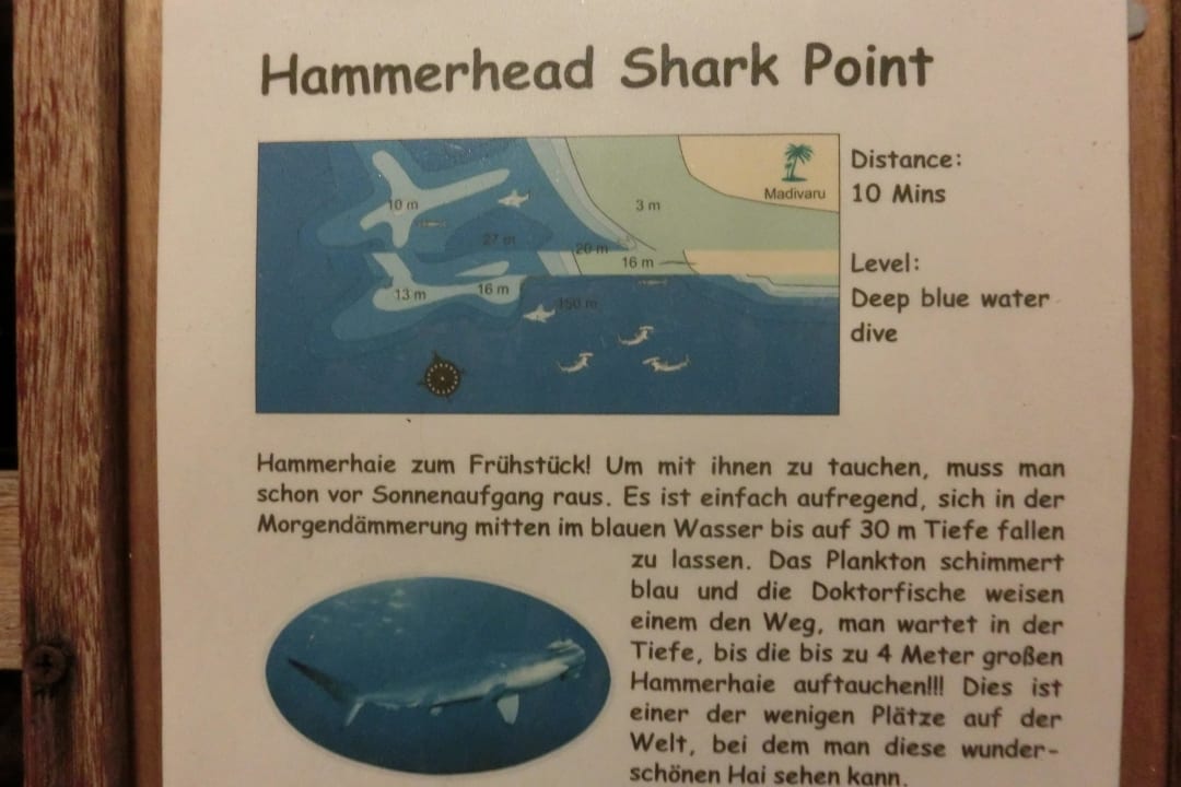 Info für Taucher Kuramathi Maldives