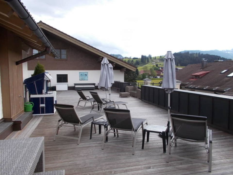 Dachterrasse Hotel Rosenstock