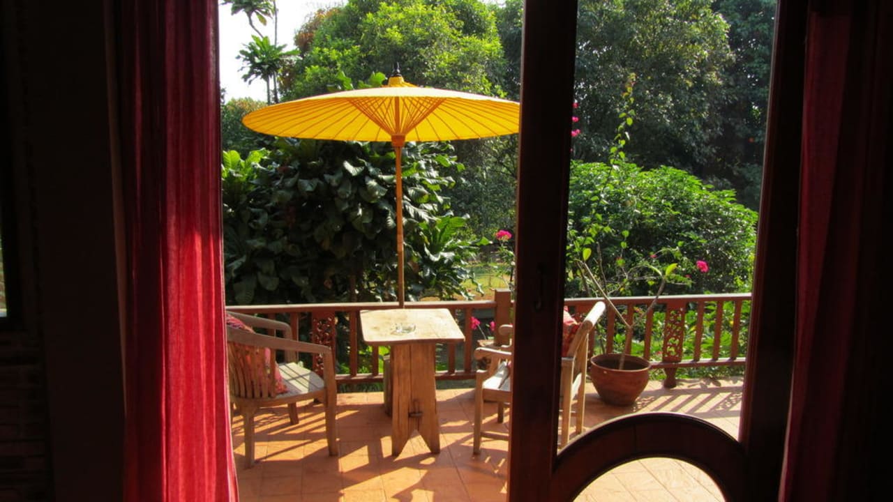 Terrasse des Hauses "Blue Orchid" Hotel Good Time Resort