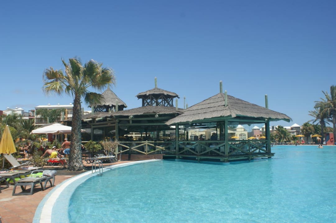 Blick auf Strandbar H10 Rubicón Horizons Collection