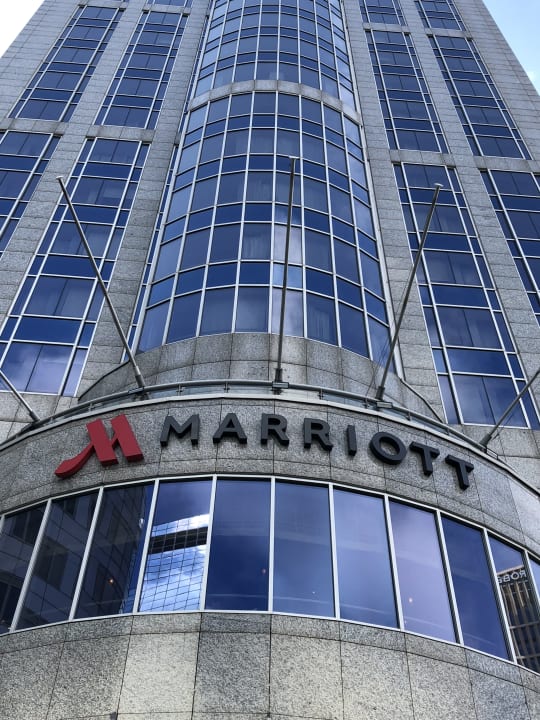 Außenansicht Rotterdam Marriott Hotel
