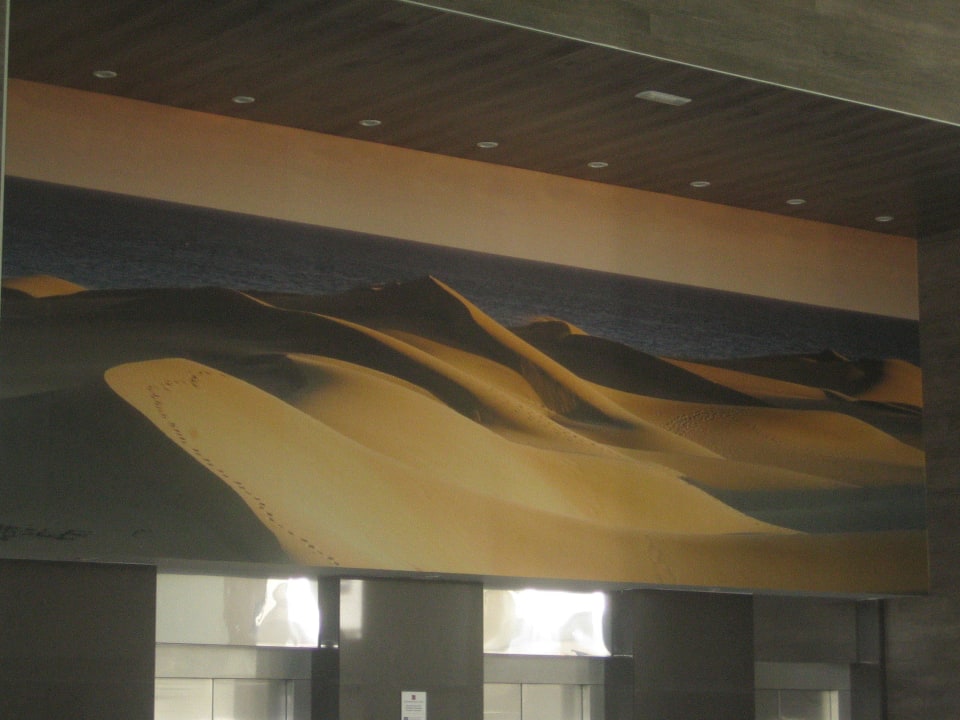 Foto der Dünenlandschaft über den Liften Hotel Riu Gran Canaria