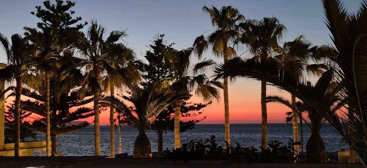 Ausblick allsun Hotel Malia Beach