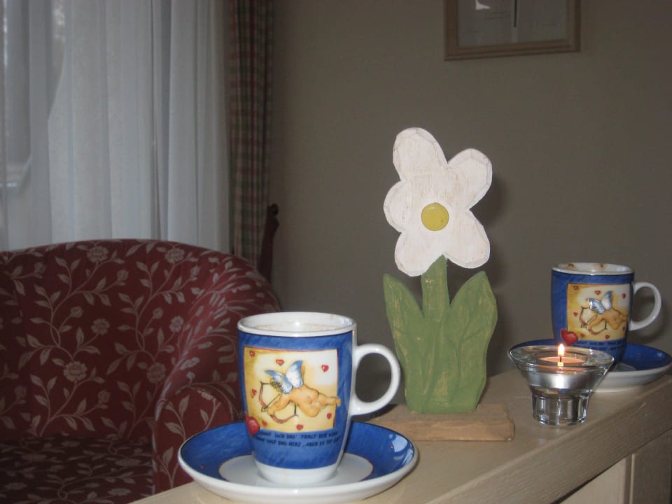 Kaffee auf dem Zimmer Landgasthof Hotel Hirsch