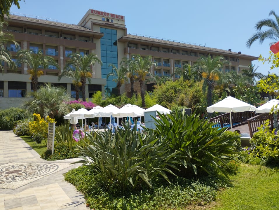 Gartenanlage Sunis Kumköy Beach Resort Hotel & Spa
