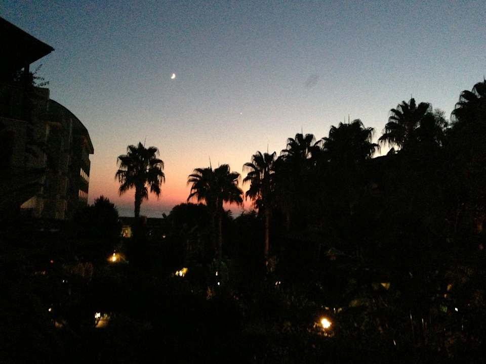 Sonnenuntergang vom Balkon Sealife Buket Resort & Beach