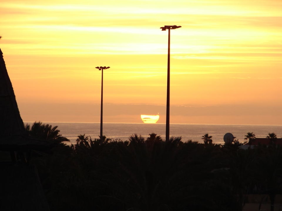Widok z pokoju, wschod slonca Barceló Fuerteventura Mar