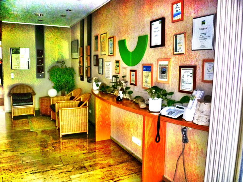 Vorraum Rezeption! Hotel Luise