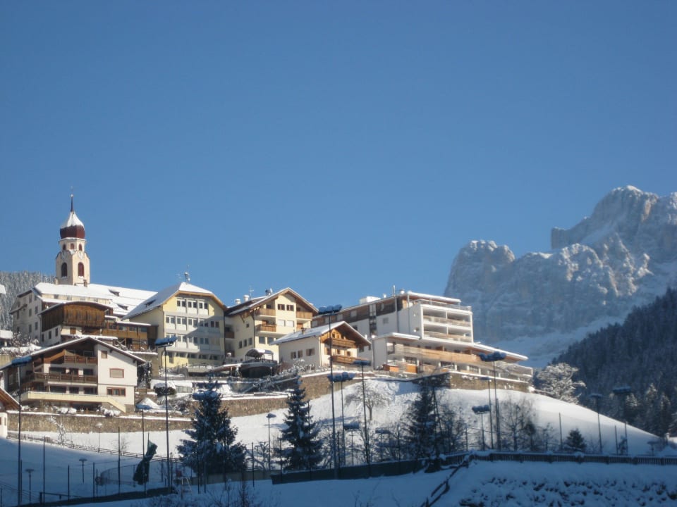 Blick aus dem Fenster im Winter Haus Angelika