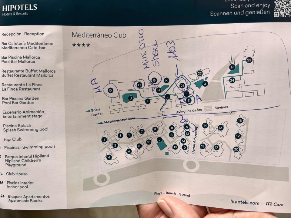 Sonstiges Hipotels Mediterraneo Club