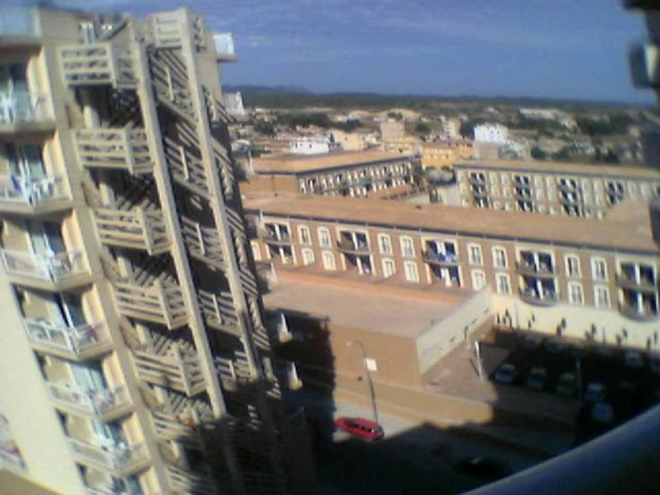 Ganz rechts in die Anlage zu sehen Grupotel Playa de Palma Suites & Spa