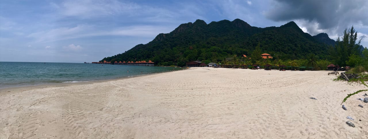 Der Privatstrand  Berjaya Langkawi Resort